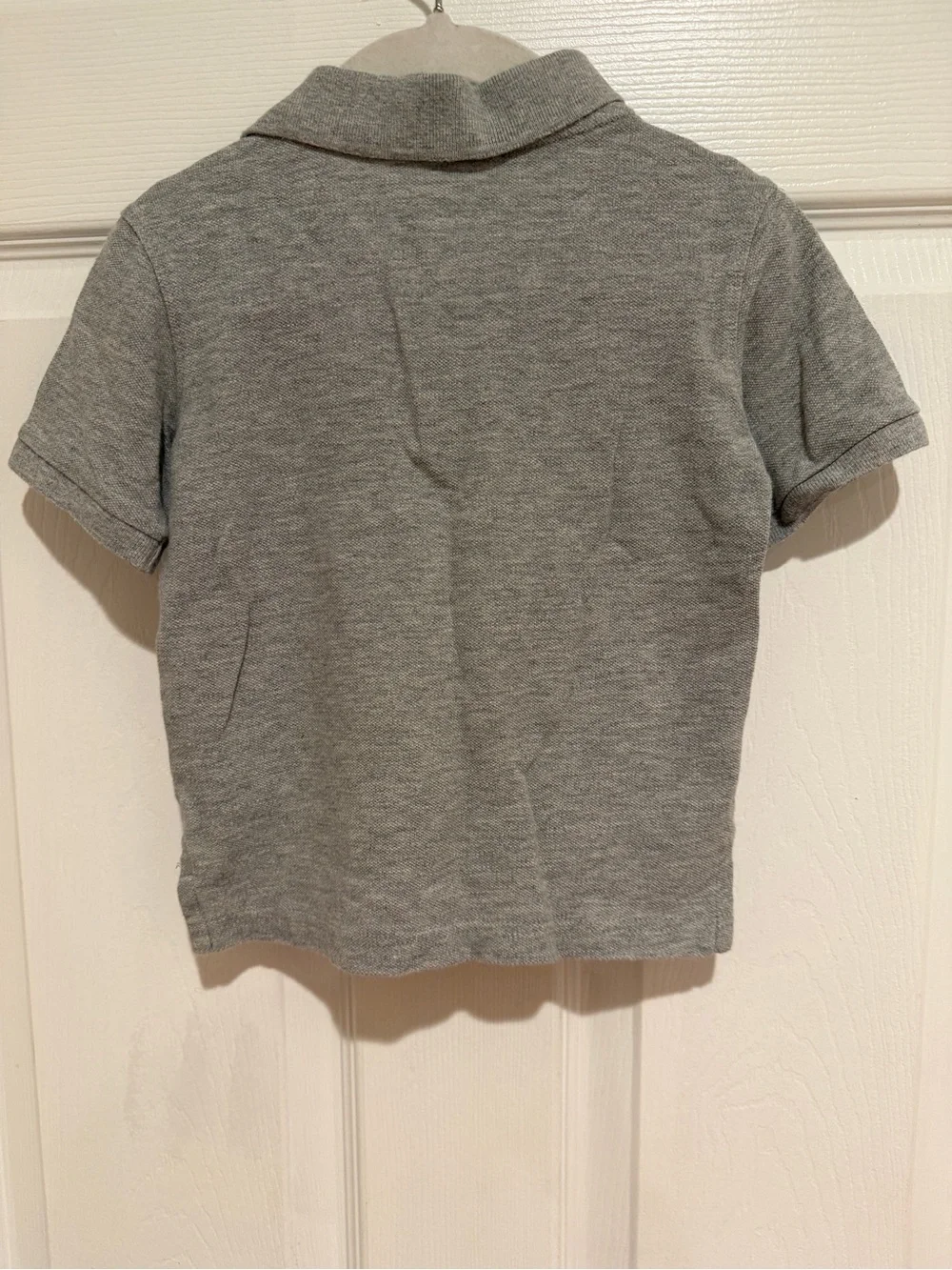 GAP Baby Gap Toddler Boys 2T Polo Shirts 2-Piece Bundle Gray Coral Cotton
